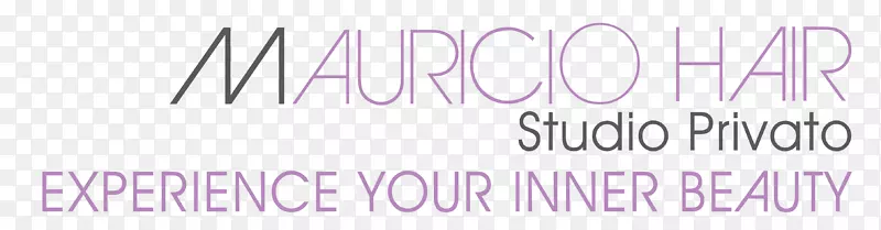 商标字型紫色m-yurvedic标志