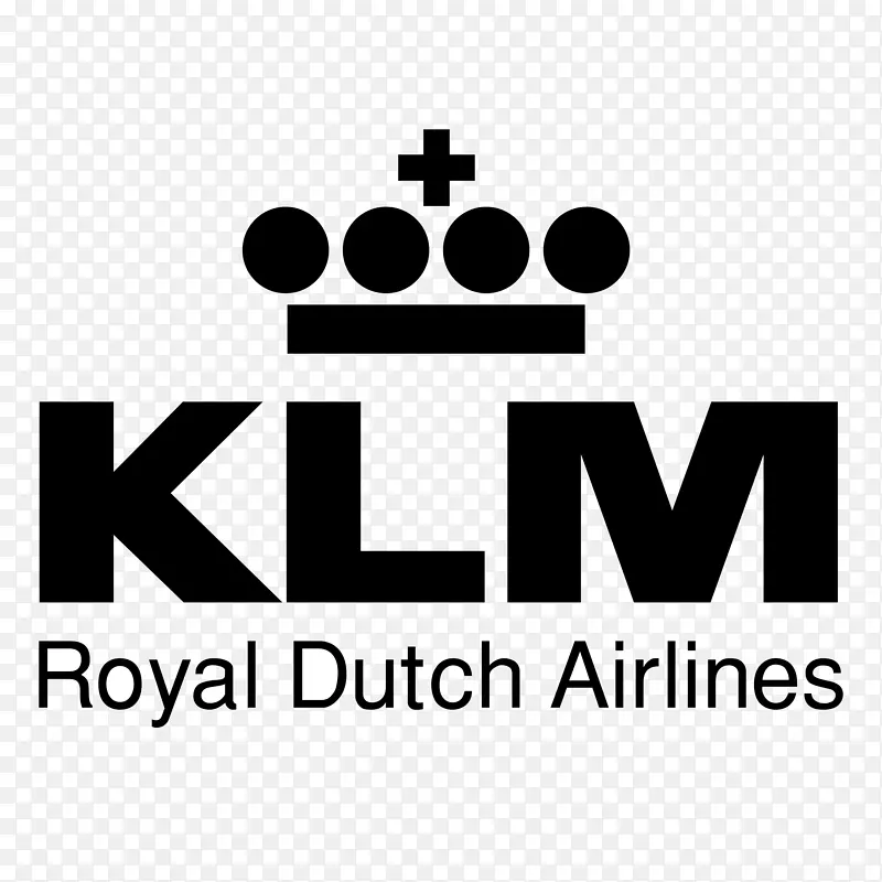 标志KLM航空公司图形品牌-亚历克斯摩根