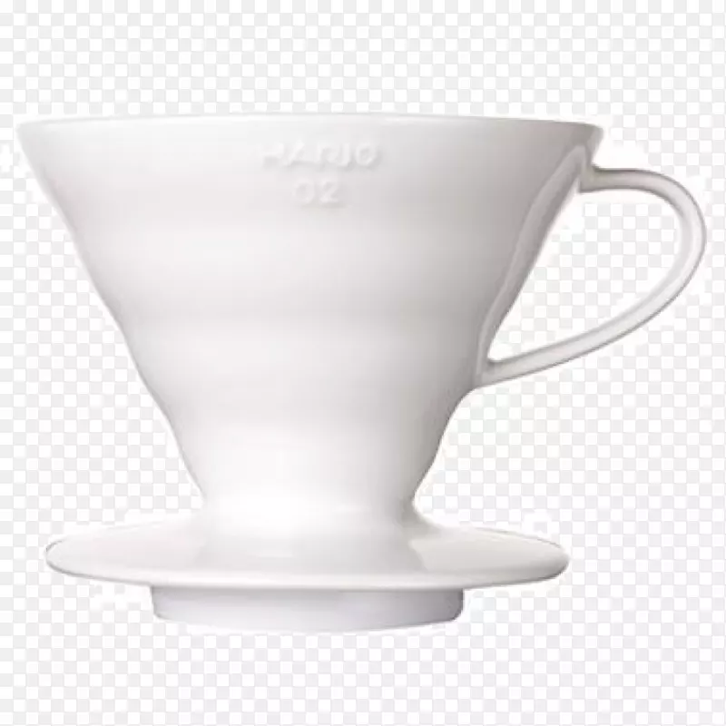 咖啡咖啡厅Hario V60陶瓷滴头01茶-咖啡