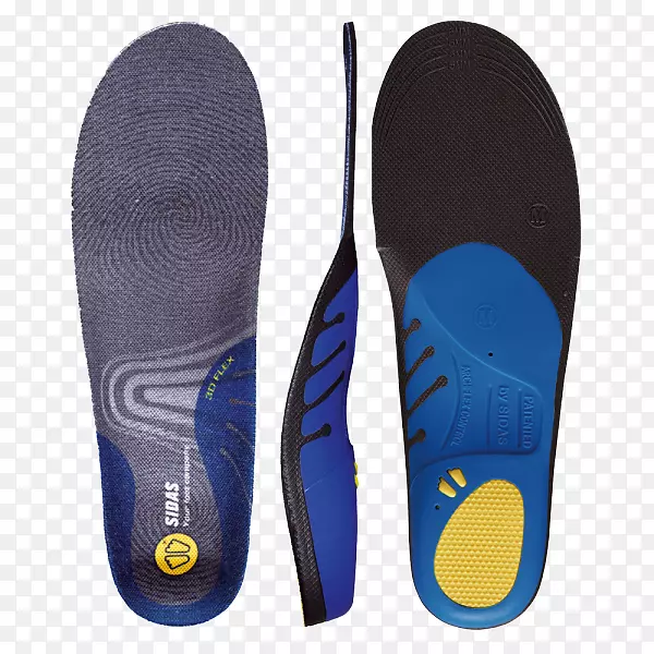 Slipper Sidas柔性鞋垫内底黑色西达斯保护滑雪板/雪板靴胶垫，一种尺寸，脚趾鞋脚保护板-靴子