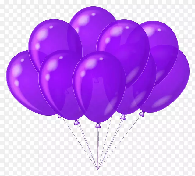 剪贴画气球图片开放部分生日-气球