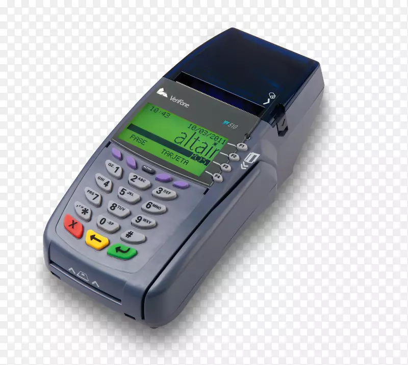支付终端VeriFone控股公司销售点信用卡商-信用卡