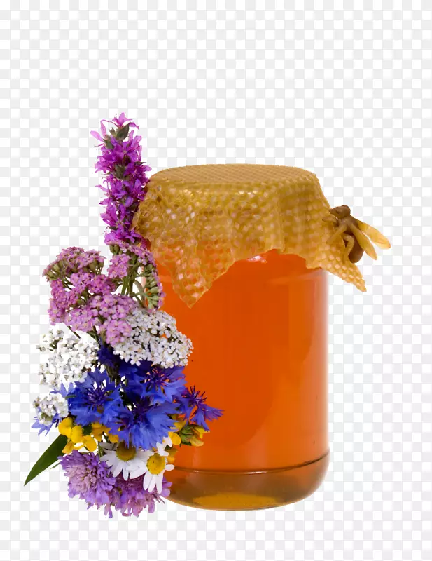 蜜蜂糖浆花照片-蜂蜜