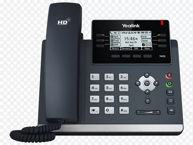 yalink sip-t41s voip电话会话启动协议ip电话话音