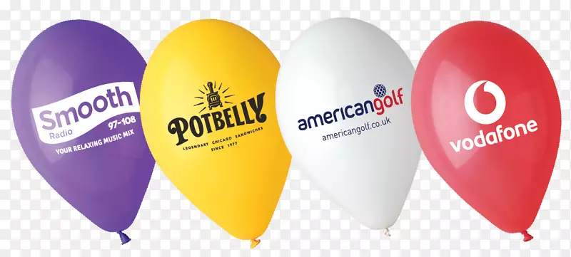 气球印刷品牌胶乳标志-气球