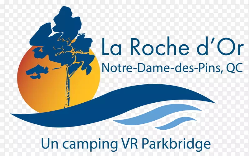 拉罗切德或野营虚拟现实公园吉尔伯特河营地标志组织-罗氏标志
