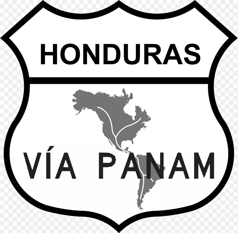 泛美公路-巴拿马城路哥伦比亚-巴拿马边境交通标志-道路