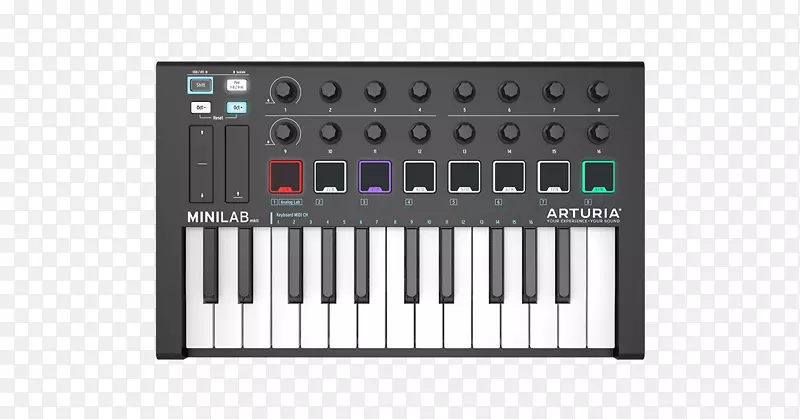 Aturia Minilab MkII MIDI控制器MIDI键盘-Arturia keylab 49