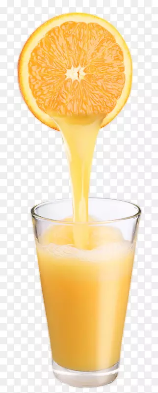橙汁饮料png图片.果汁