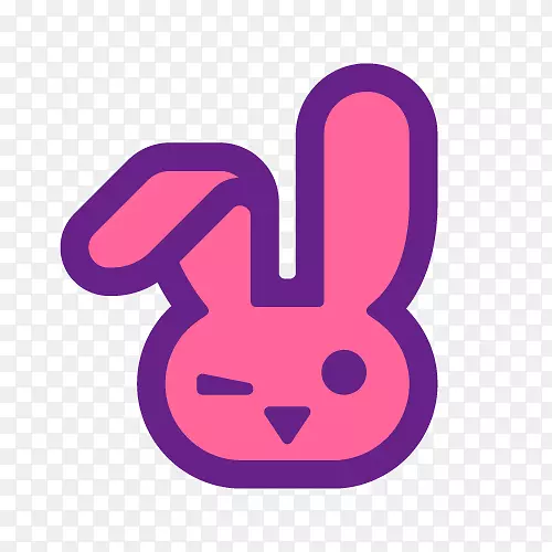 K歌曲电脑软件应用商店移动应用程序-兔子标志