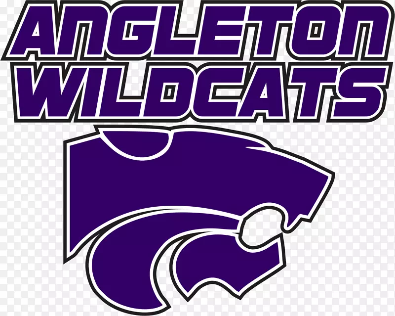 安格尔顿高中标志安格尔顿野猫-排球设计