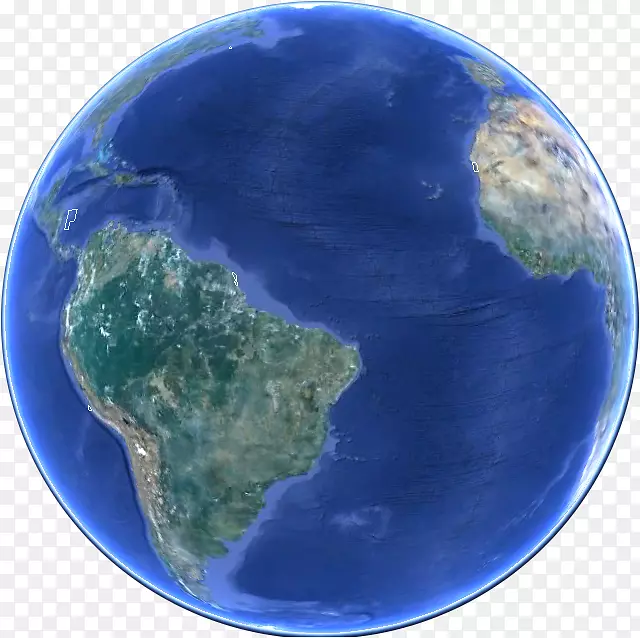 地震图像剪辑艺术西半球-地球
