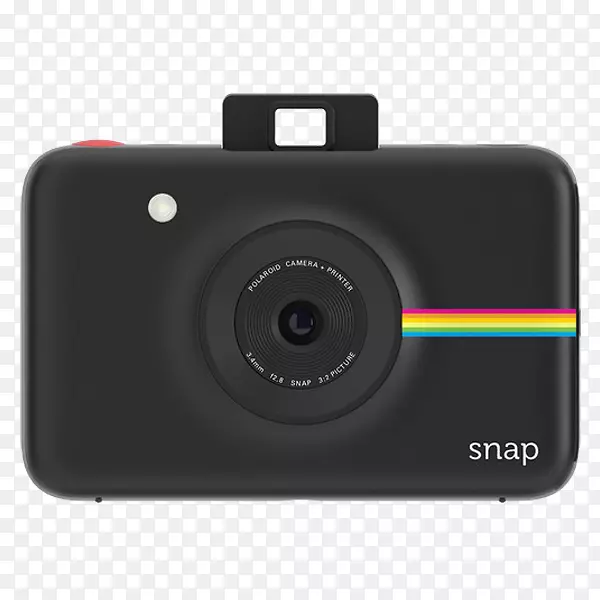 即时相机偏光片公司偏光片瞬间10.0MP紧凑型数码相机-黑色相机