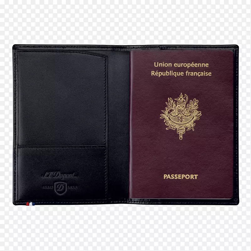 护照封面线d皮革进出口货物运输公司护照Aisne法国护照-护照封面