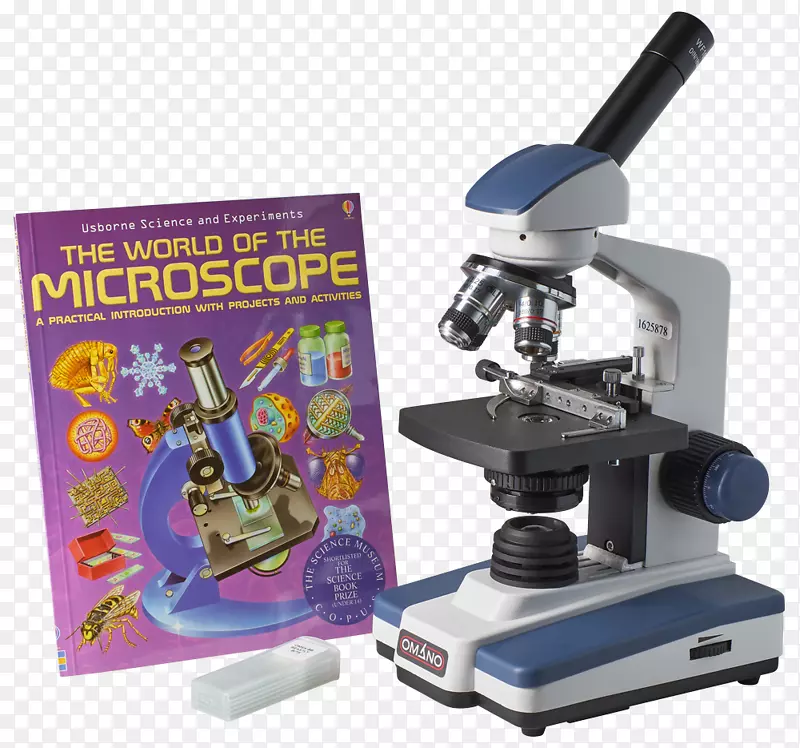 光学显微镜，学生复合显微镜，礼品包装，初级显微镜，终极儿童显微镜-显微镜