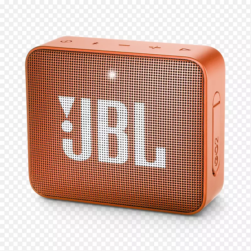 蓝牙扬声器jbl go2辅助无线扬声器-橙色珊瑚
