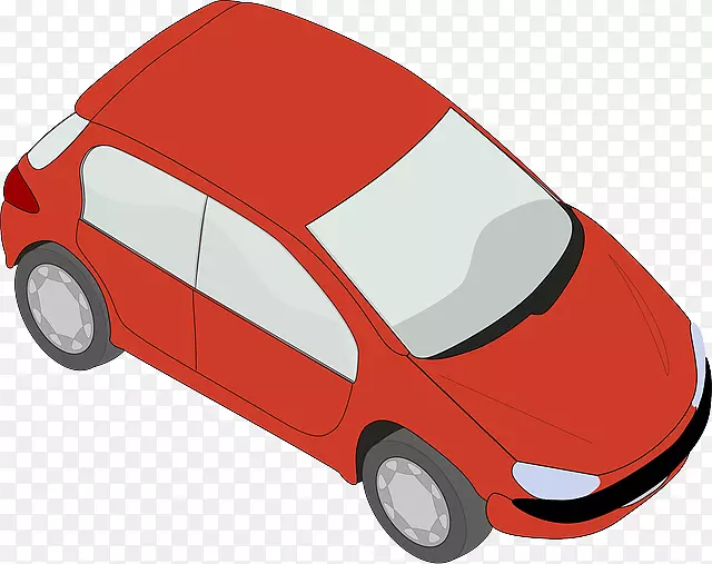汽车剪贴画开放式图形标致206-汽车