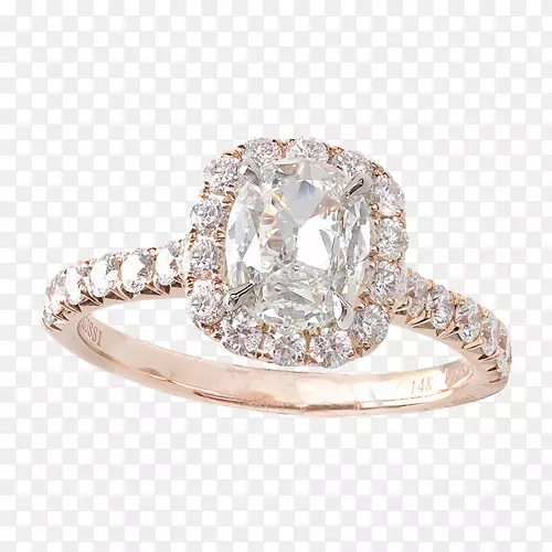 婚戒体珠宝钻石戒指