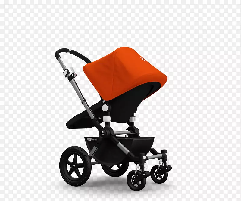 婴儿运输工具国际橙色波尔斯卡产品-白色框架
