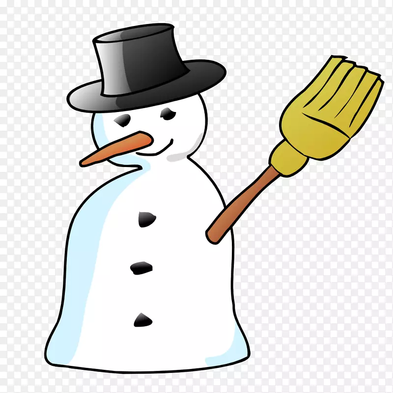 剪贴画圣诞图形雪人图像-雪人