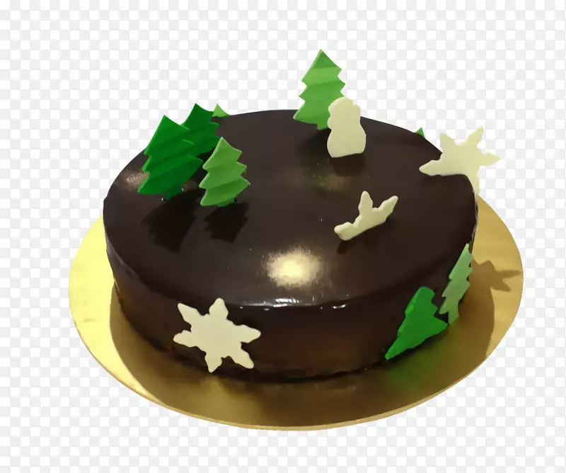 巧克力蛋糕包装袋圣诞布丁巧克力蛋糕