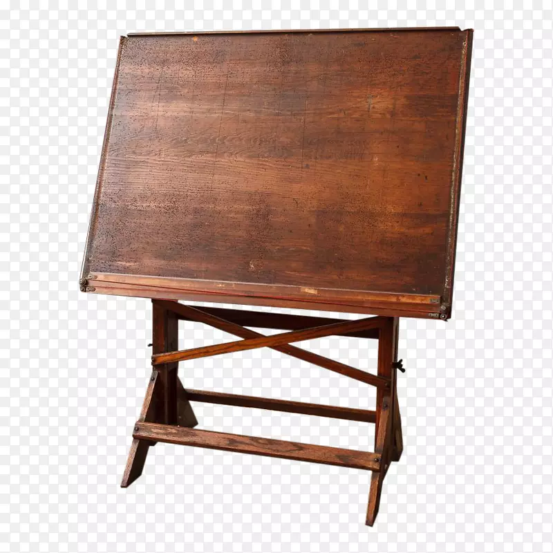 桌上古董漆木染色台