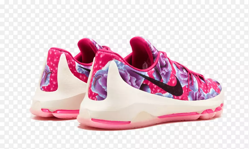 运动鞋运动服装产品设计-粉红色kd鞋