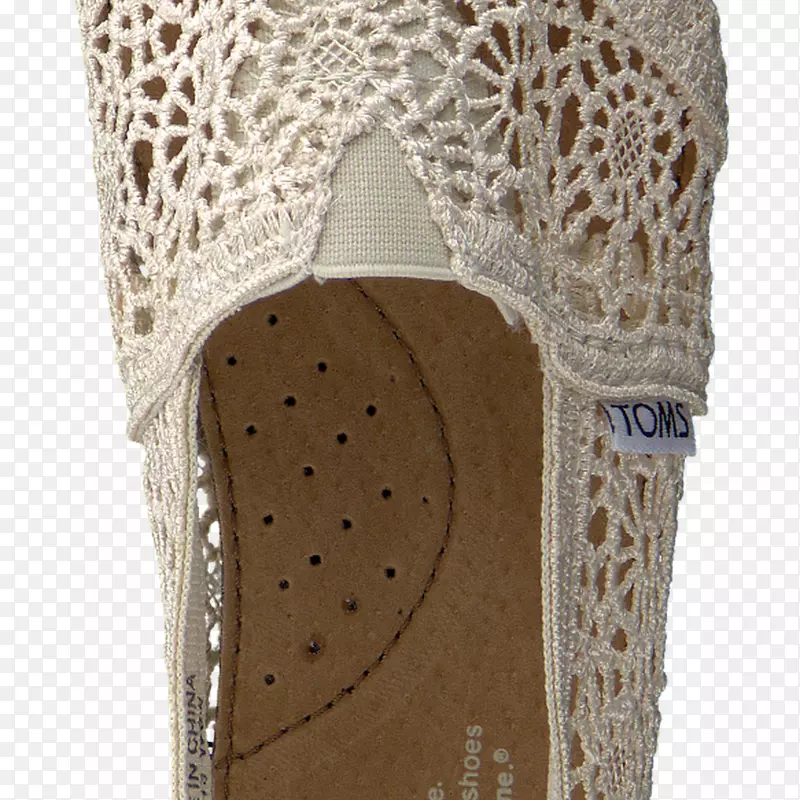 Toms鞋espadrille morocco钩针