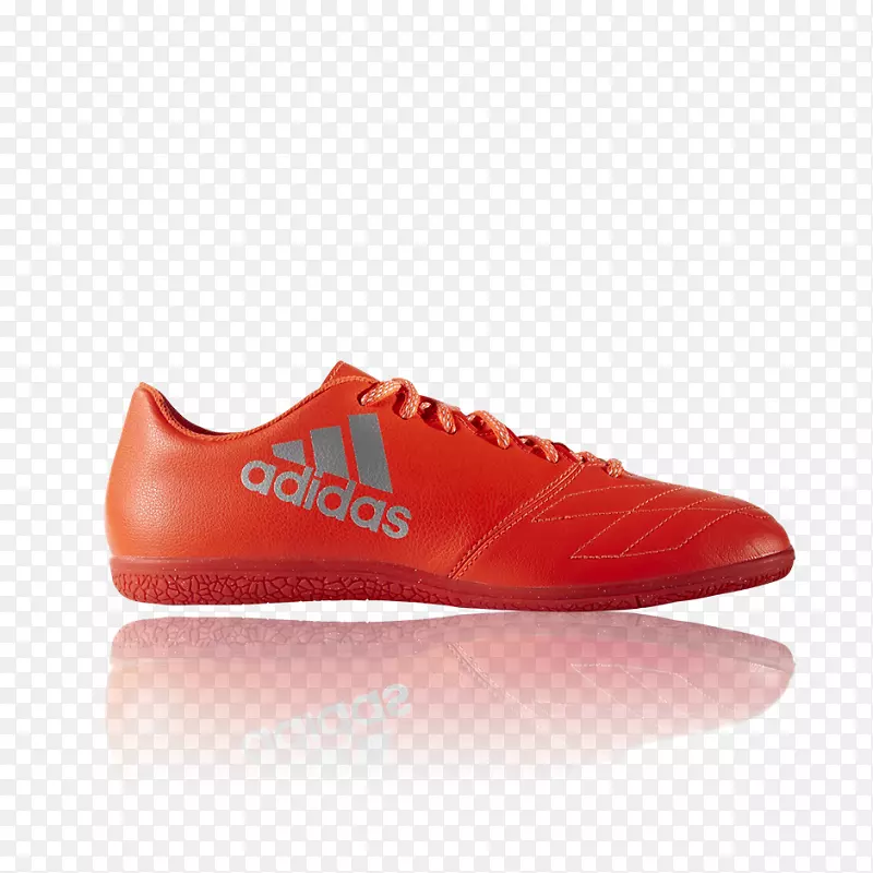 运动鞋阿迪达斯x 163 TF皮革太阳红-阿迪达斯