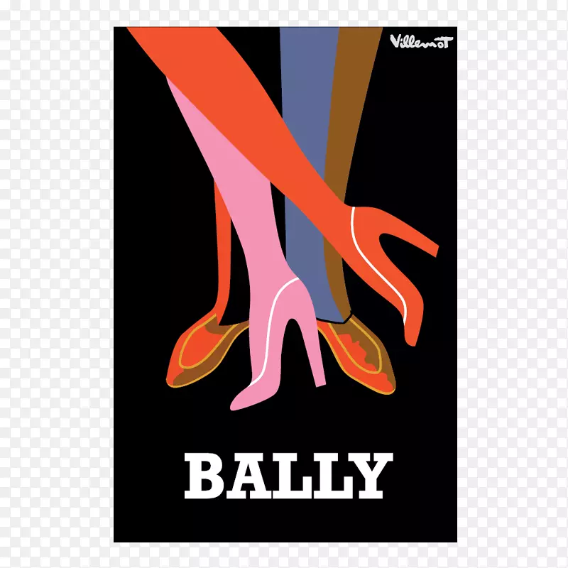 Bally海报墨尔本设计艺术设计