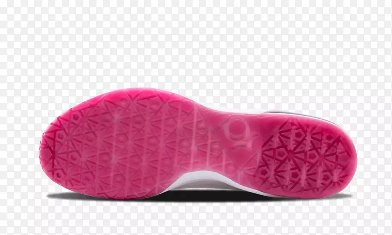 拖鞋产品设计.粉红色kd鞋