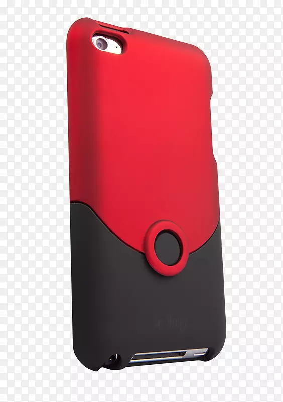 Zagg iFroz豪华版，适用于播放器箱苹果ipod touch(第4代)iphone-红色足球ipod外壳