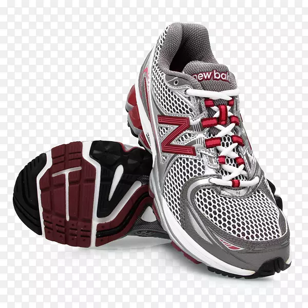 运动鞋、运动服、徒步旅行靴-女式栗色跑鞋
