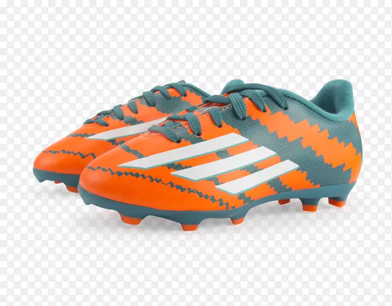 运动鞋产品设计-踢足球橙色