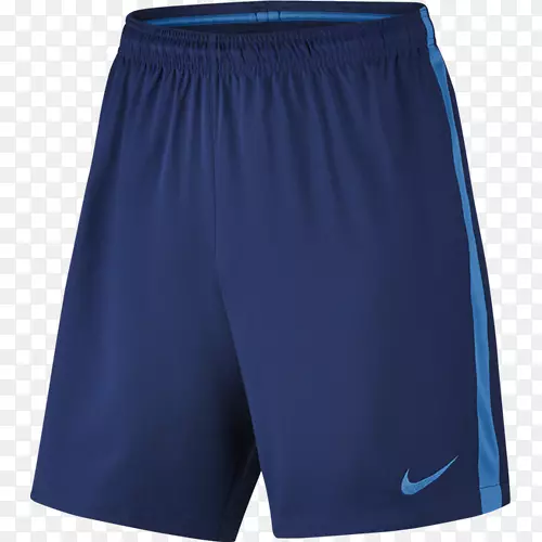 百慕达短裤泳裤产品-耐克蓝色足球西甲