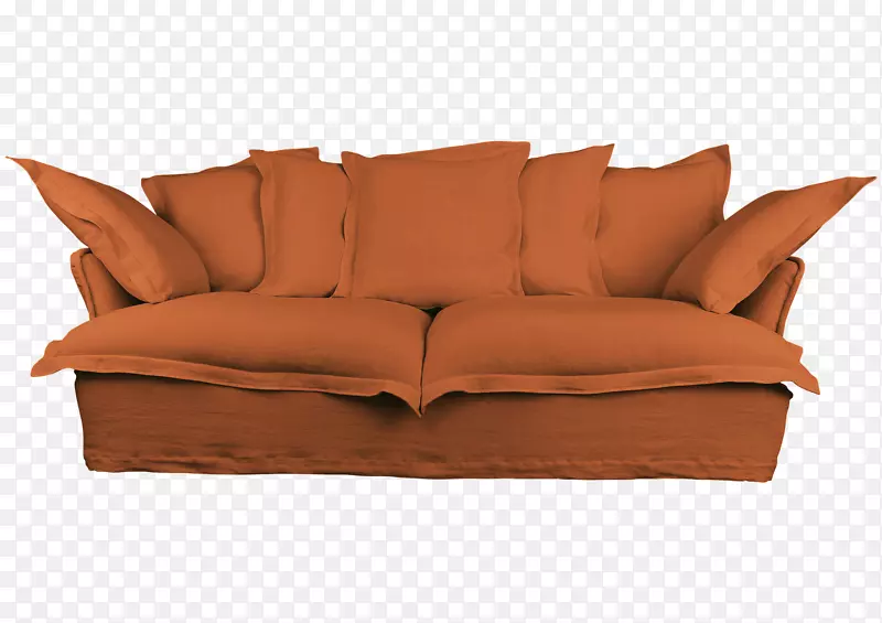 沙发床沙发椅亚麻纺织椅