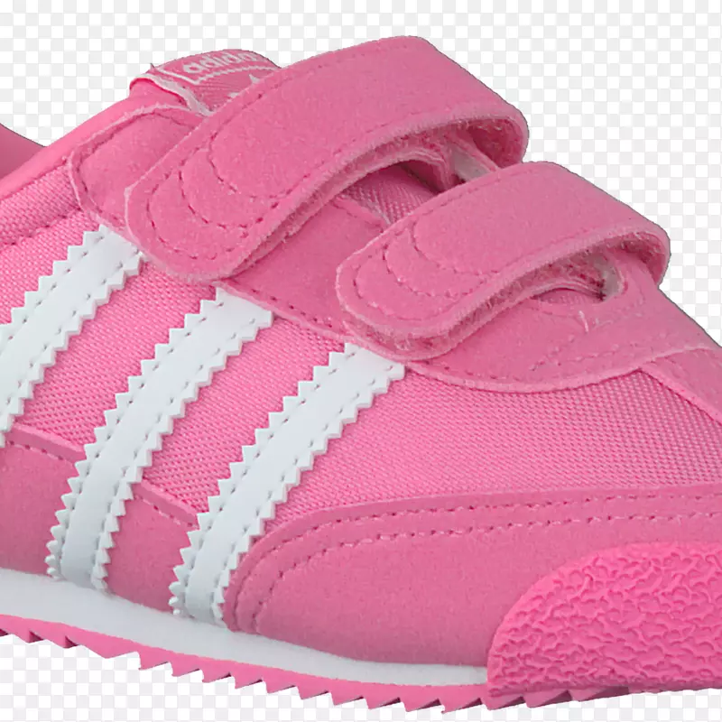 运动鞋阿迪达斯运动服钩环紧固件粉红色