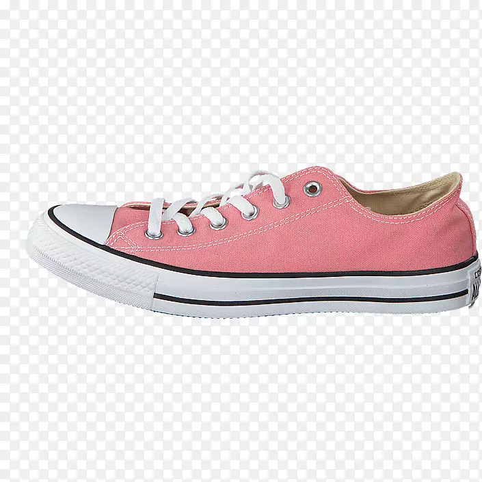 运动鞋，恰克泰勒，全明星逆向普林索尔鞋-粉红色廉价的女鞋。
