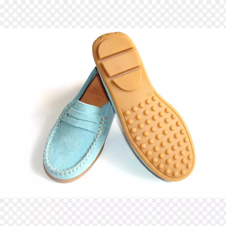 鞋类产品设计.女鞋用粉蓝色鞋