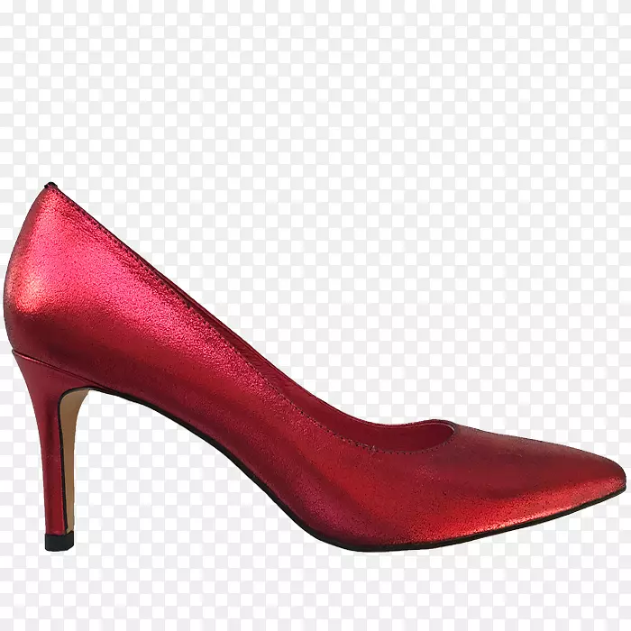 红鞋Absatz细高跟鞋女鞋用红皮鞋