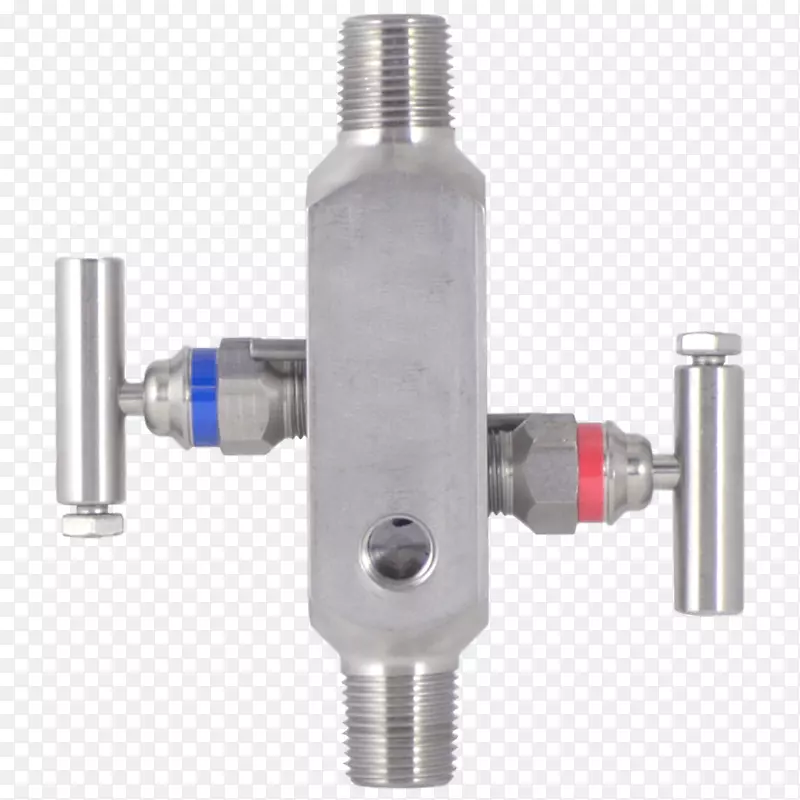 闸阀和排气歧管针阀测量管道和管道配件.OMB阀双块