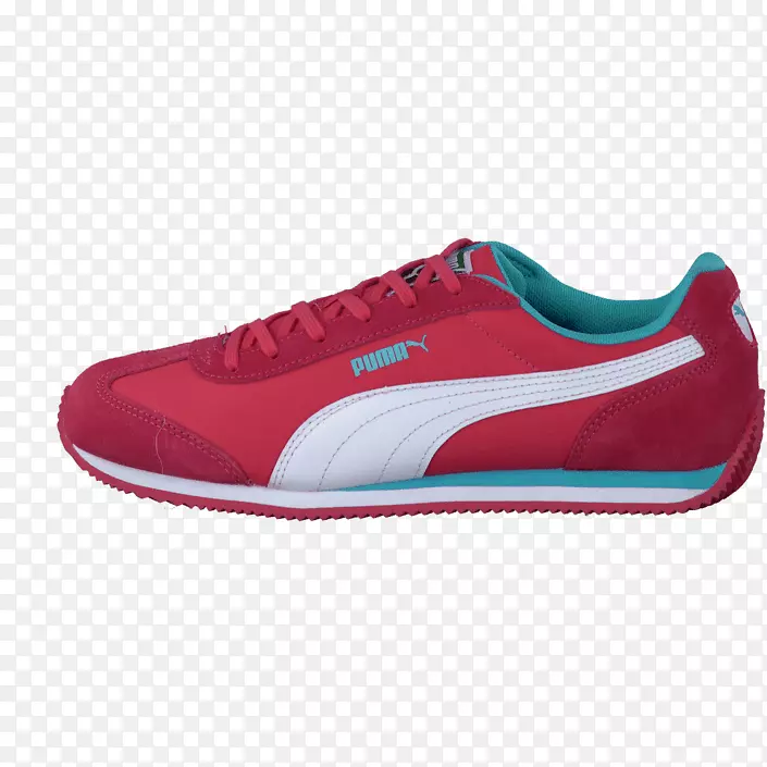 运动鞋运动服装产品设计-女装用粉红美洲狮鞋