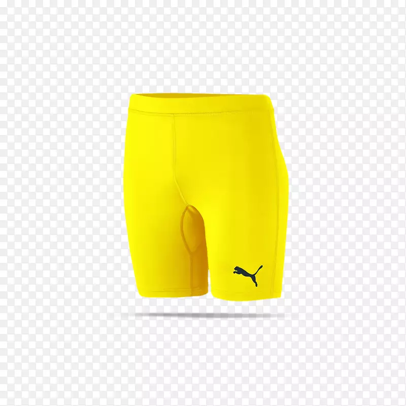泳裤短裤产品设计-黄色美洲狮女鞋经典