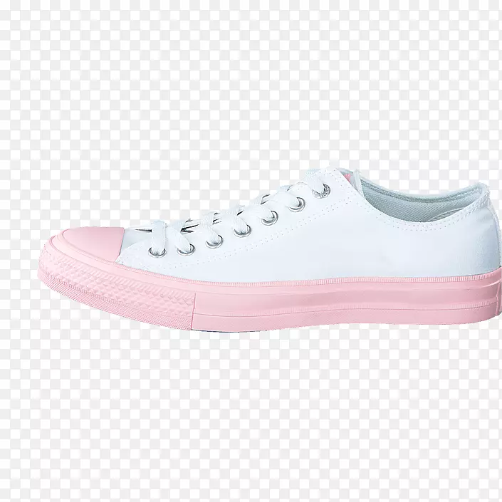 运动鞋滑板鞋运动服装产品.女鞋用粉红色逆向鞋