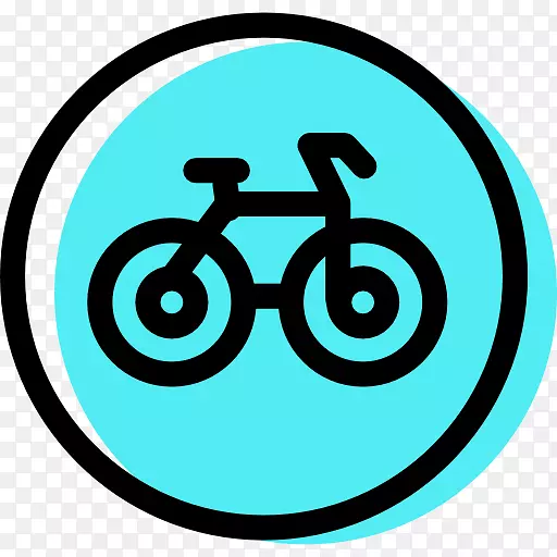 交通标志剪辑艺术标志电脑图标-自行车