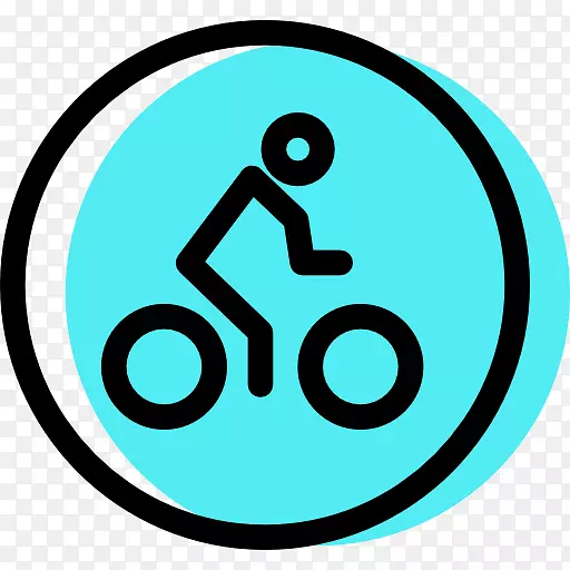 电脑图标交通标志自行车交通灯自行车