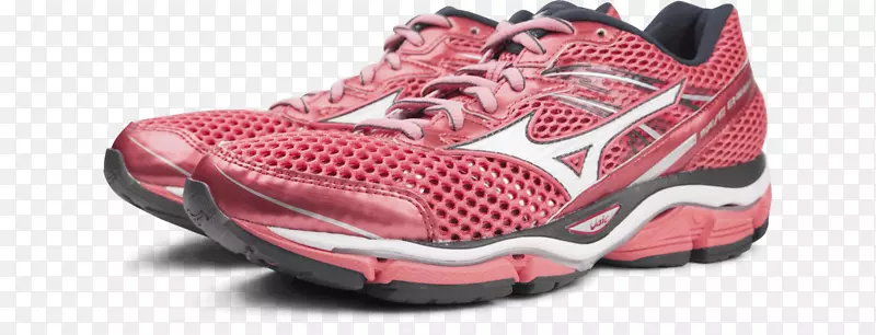 竞速跑鞋Mizuno公司-女装粉红色跑鞋