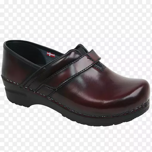 桑塔-弗雷斯诺-棕色骡子皮鞋-可拉伸拖鞋，适用于有烫伤的妇女