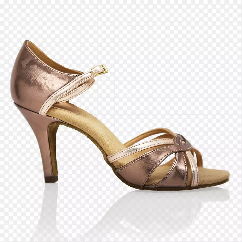 拉丁舞鞋萨尔萨舞厅舞.女子铜制结婚鞋