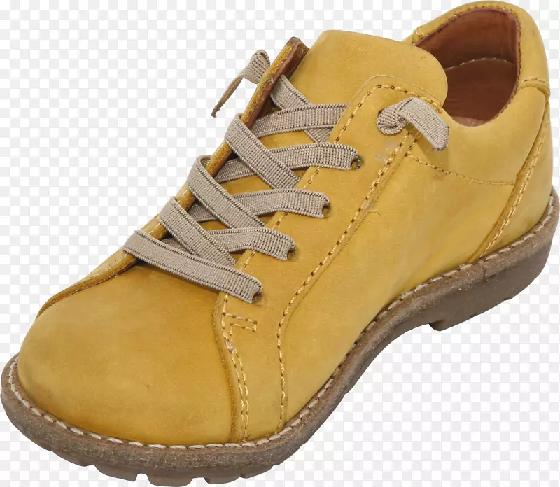 鞋徒步旅行靴步行交叉训练妇女穿黄色结婚鞋